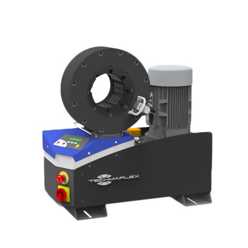 Опрессовочный станок для гибкого шланга - TUBCRIMP 158 ECO - TECHMAFLEX - для гидравлического рукава / для соединителей / для гайки
