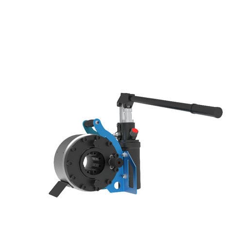 Опрессовочный станок для гибкого шланга - H CRIMP 80 EVO - TECHMAFLEX - для гидравлического рукава / для соединителей / с ручным управлением
