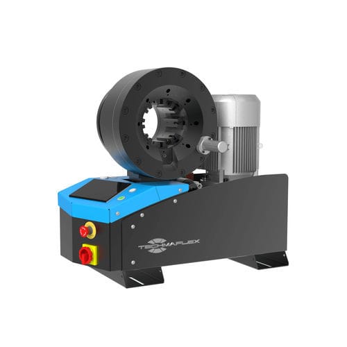 Опрессовочный станок для гибкого шланга - S CRIMP 350 EVO - L - TECHMAFLEX - для гидравлического рукава / для соединителей / полуавтоматический
