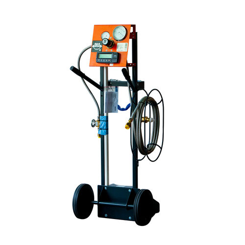 Dispositif de remplissage de gaz SF6 - 3-001-R021 - DILO Armaturen und Anlagen GmbH - подвижный / тележка для баллона / с ручным управлением