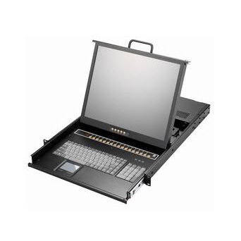 Монитор LCD - CLS-19KVM816 - PKTRONICS GROUP - TFT / сенсорный / промышленный