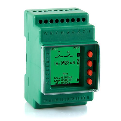 Дифференциальное защитное реле - DER4F/2D - DOSSENA - замыкания на землю / тока / 2NO/NF