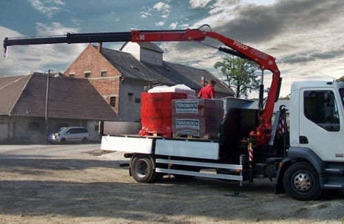 Башенный кран на грузовике - F90A e-active series - Fassi gru S.p.A - со стрелой / для строительства / для подъема