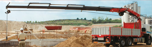 Башенный кран на грузовике - F415A.2 series - Fassi gru S.p.A - с манипулятором / телескопический / для строительства