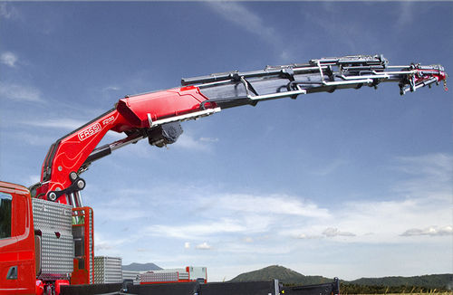 Башенный кран для тяжелых условий эксплуатации - F2150RA xhe-dynamic series - Fassi gru S.p.A - на грузовике / со стрелой / телескопический