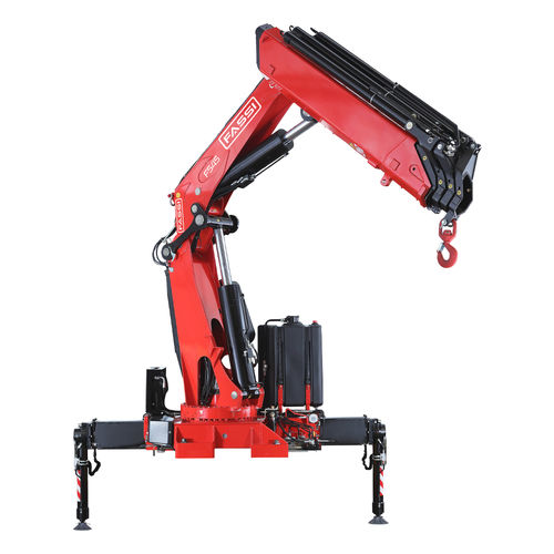 Башенный кран на грузовике - F545RA xe-dynamic - Fassi gru S.p.A - со стрелой / вездеход / для строительства