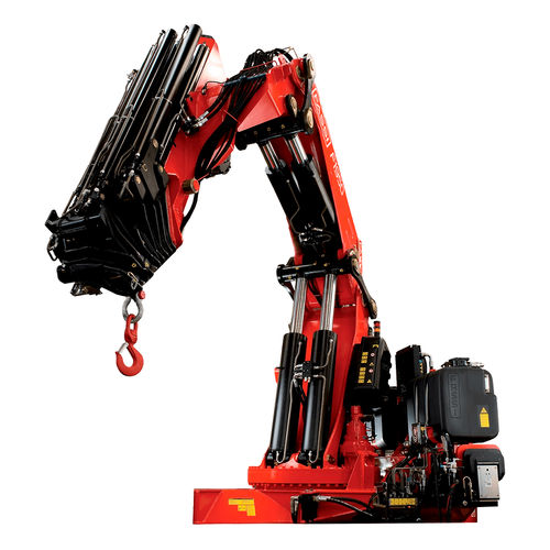 Башенный кран на грузовике - F1950RAL he-dynamic - Fassi gru S.p.A - со стрелой / для строительства / для тяжелых условий эксплуатации