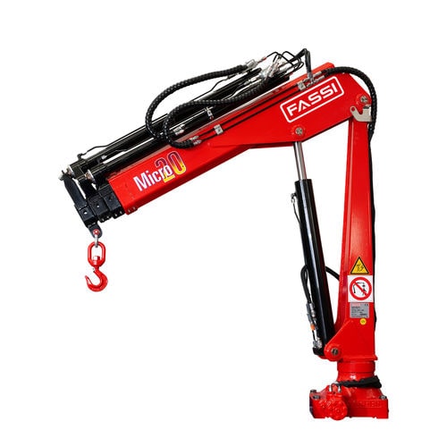 Башенный кран на грузовике - M20A series - Fassi gru S.p.A - с манипулятором / для подъема / транспортный