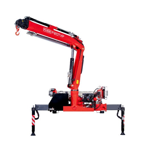 Башенный кран на грузовике - F120ATXP series - Fassi gru S.p.A - со стрелой / вездеход / для технического обслуживания