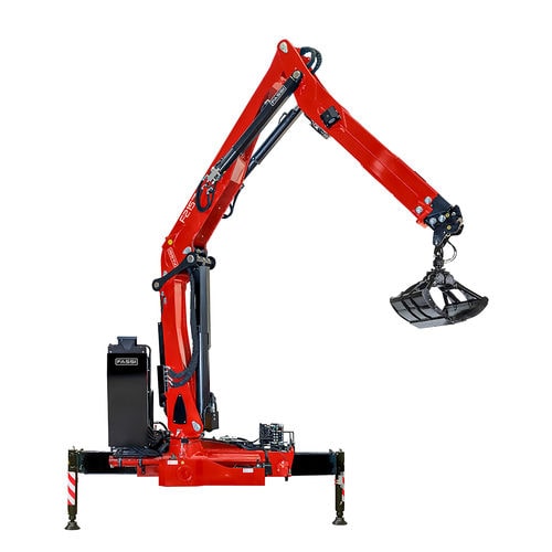 Башенный кран на грузовике - F215AZ e-dynamic - Fassi gru S.p.A - со стрелой / для лесохозяйственных работ / для строительства