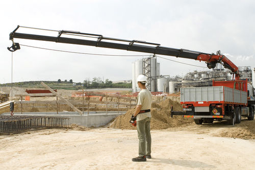 Башенный кран на грузовике - F385A.2 series - Fassi gru S.p.A - со стрелой / телескопический / для строительства