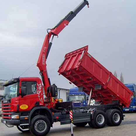 Башенный кран на грузовике - F175A series - Fassi gru S.p.A - со стрелой / для строительства / для подъема
