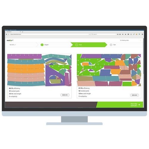 Программное обеспечение вложения - Nest&Cut - ALMA - облачная среда / с данными из интернета