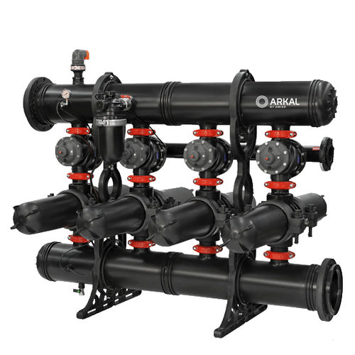 Система фильтрации с диском - 4″ Spin Klin™ Apollo® Twin - Amiad Water Systems - для воды / для орошения / автоматический