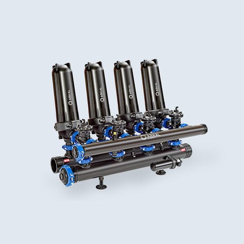 Система фильтрации с диском - 3″ Spin Klin™ Apollo® Angle - Amiad Water Systems - для воды / автоматический / самоочищающийся