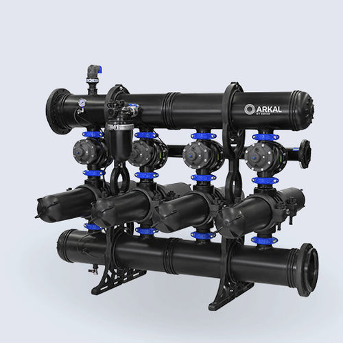 Система фильтрации с диском - 4″ Spin Klin™ Apollo® Twin - Amiad Water Systems - для воды / автоматический / самоочищающийся