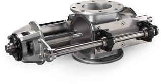 Шлюзовый затвор для пневматической транспортировки - MD series - ACS Valves - для туалетов / с круглым основанием