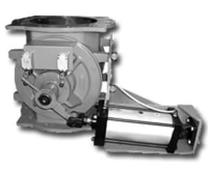 Шлюзовый затвор для пневматической транспортировки - CI-RPV series - ACS Valves - для сыпучих материалов / с квадратным сечением