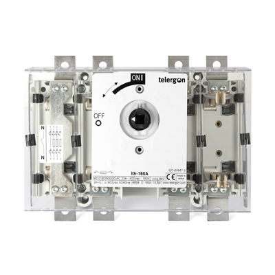 Разъединитель-выключатель с мотором - M210250 - Telergon - 4 полюса / 3 полюса / AC