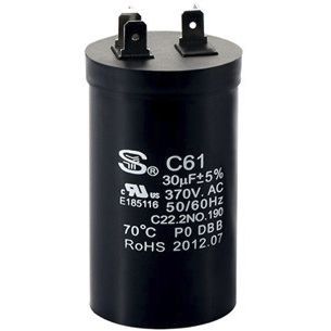 Конденсатор с полипропиленовой металлизированной пленкой - CBB60-I - Sheng Ye Electric Co.,ltd - цилиндрический / для промышленности / для электрического двигателя
