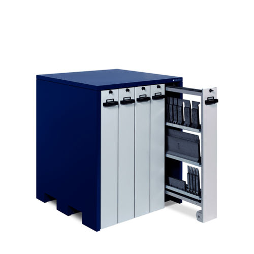 Шкаф для хранения - WKS Set A series - Apfel Metallverarbeitung GmbH - для обеспечения безопасности / напольный / с выдвижным ящиком