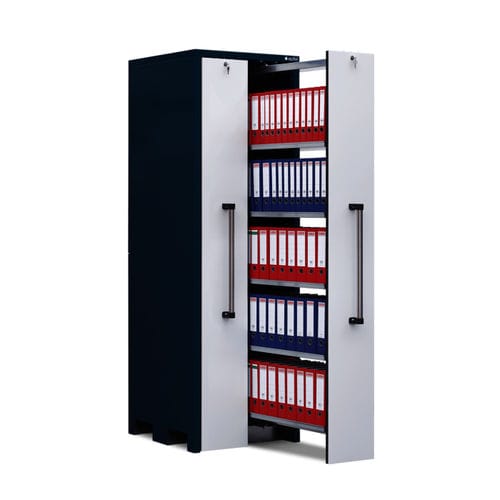 Шкаф для офиса - V Set O series - Apfel Metallverarbeitung GmbH - напольный / с выдвижным ящиком / из металла