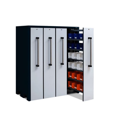 Шкаф с баками - 3461 Set KEK series - Apfel Metallverarbeitung GmbH - для хранения / напольный / с выдвижным ящиком