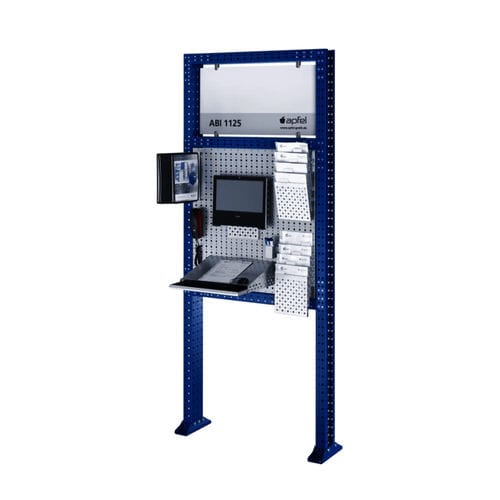 Рабочее место для компьютерной техники - ABI Set PC series - Apfel Metallverarbeitung GmbH - модульное