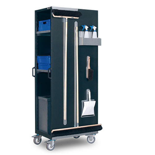 Тележка для очистки - RGS 5000 - Apfel Metallverarbeitung GmbH - с полками / с мусорным контейнером / держатели для контейнеров