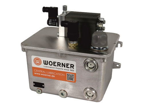 Насосная установка для масла - GME-F - EUGEN WOERNER GmbH & Co. KG - с пневмоприводом / для станка / для системы смазки