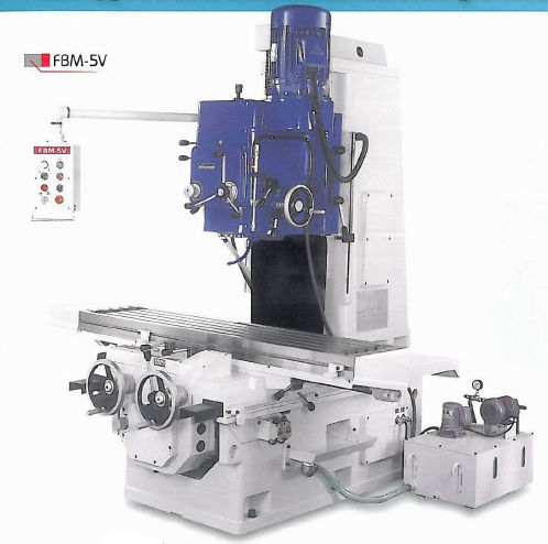 Традиционный расточно-фрезерный станок - FBM-5V - Frejoth International Ltd. - с ручным управлением / вертикальный / многоосный