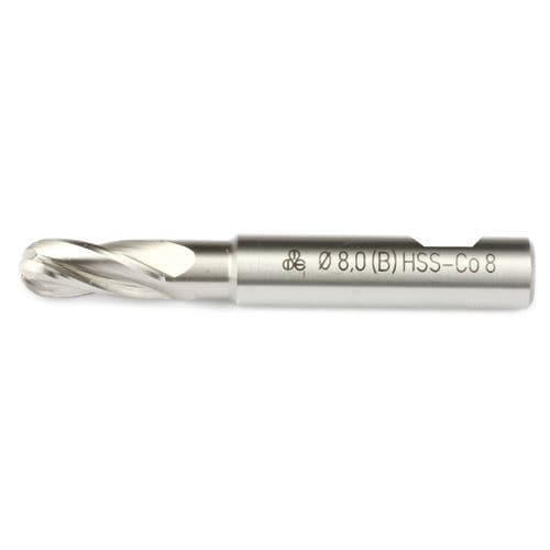 Фрезер со сферическим торцом - B0027230 series - Makina Takim Endüstrisi A.S. - концевая / цельный / из быстрорежущей стали