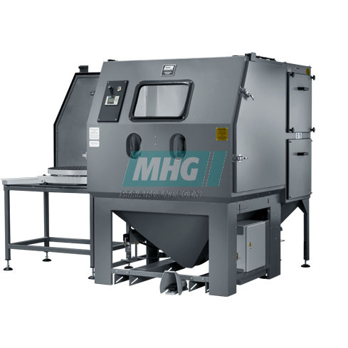 Кабина пескоструйной обработки под давлением - SMG 160 Kompakt S/D - MHG Strahlanlagen GmbH - ручная