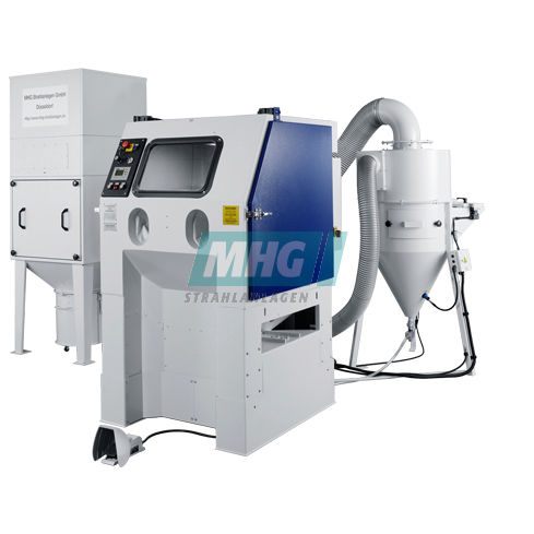 Ручная кабина пескоструйной обработки - SMG ERGO series - MHG Strahlanlagen GmbH - под давлением