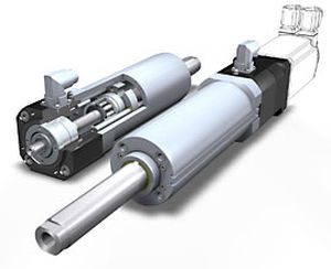 Электрический цилиндр - SERAC® XHM12  - Ortlieb Präzisions- - с серводвигателем / винтовой / без технического обслуживания