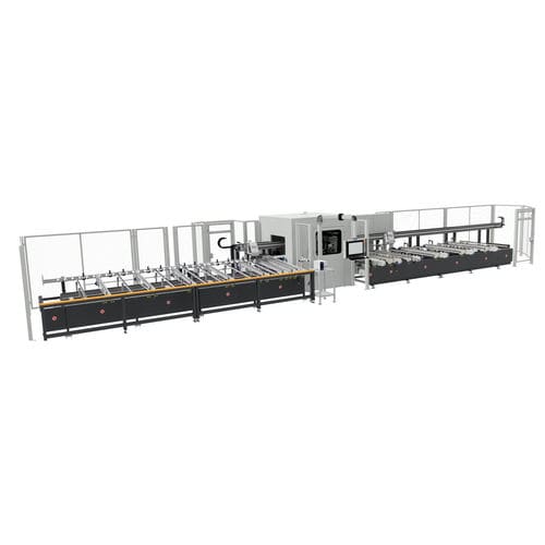 Линия резки с ножом - SW600 - Pressta-Eisele GmbH - для алюминия / для ПВХ / для профилей
