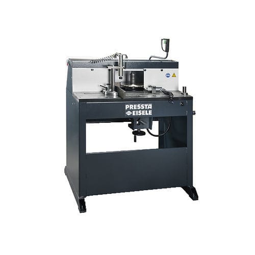 Торцефрезерный станок для алюминия - Primus 300 - Pressta-Eisele GmbH - для ПВХ / с переменным углом / пневматический
