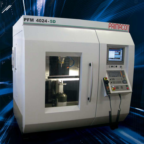Обрабатывающий центр ЧПУ 5 осей - PFM 4024-5D - PRIMACON Maschinenbau GmbH - вертикальный / с 3 шпинделями / HSK-E40