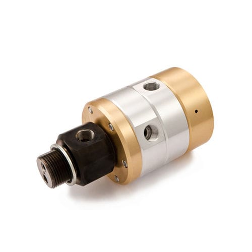 Поворотное соединение для воды - M series - ROTOFLUX s.r.l. - для воздуха / для масла / 2 прохода