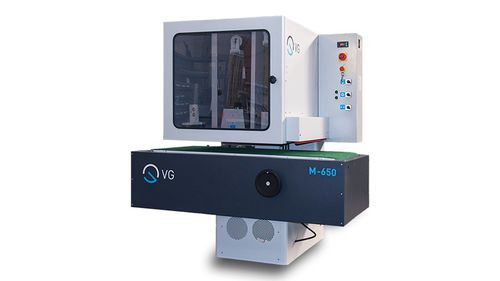 Ленточный шлифовальный станок - M650 - Vangroenweghe N.V. - электрический / для операции отделки / с щеткой