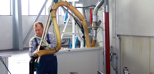 Аспирационная установка масляного тумана - TowerVac - Wieland Lufttechnik GmbH + Co.KG - для пыли / промышленная / фиксированная