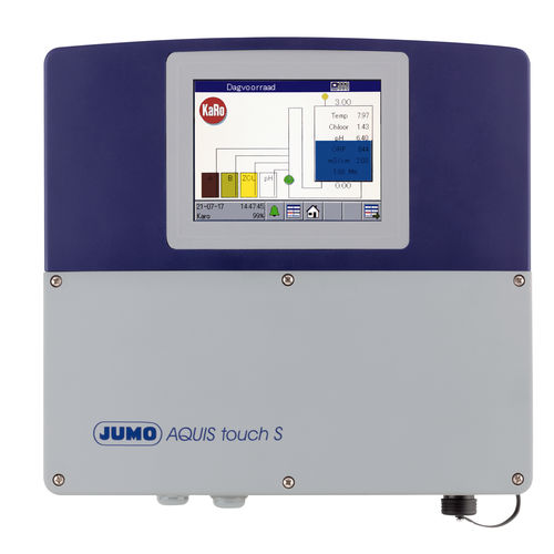 Измерительный инструмент для жидкостей - AQUIS touch S - JUMO GmbH & Co. KG - температуры / pH / восстановление-окисление