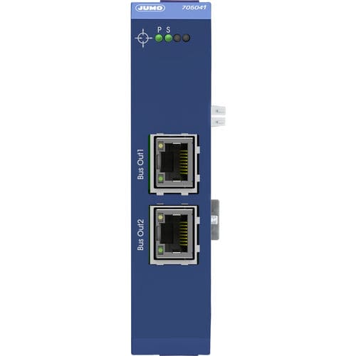 Центральный маршрутизатор - 705041 - JUMO GmbH & Co. KG - для сети / RJ45 / на DIN-рейке