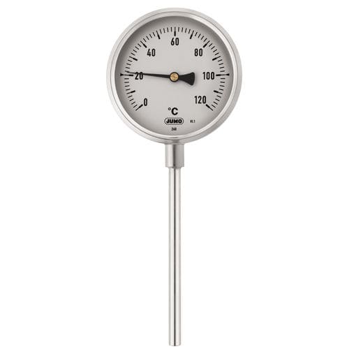 Биметаллический термометр - 608002 series - JUMO GmbH & Co. KG - со шкалой / с наконечником / промышленный