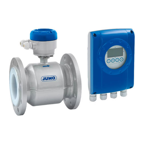Электромагнитный расходомер - OPTIFLUX 2000 - JUMO GmbH & Co. KG - магнитоиндукционный / объемный / для воды
