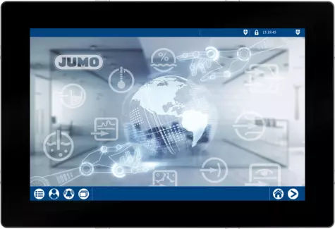 Информационное табло TFT - variTRON 500 - JUMO GmbH & Co. KG - сенсорное / цветное / 7"
