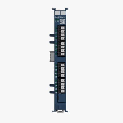 Цифровой модуль входа/выхода - 705162 - JUMO GmbH & Co. KG - EtherCAT / RJ45 / с 2 входами / выходами