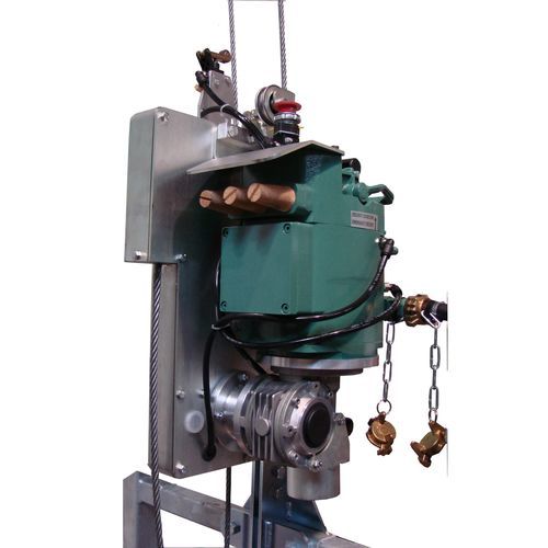 Пневматическая лебедка - p.lift 500 - Fixator - для подъема людей / для подвесных платформ