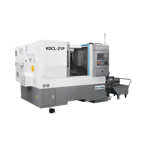 Токарный станок ЧПУ - KDCL-21P - Zhejiang KAIDA Machine Tool CO., LTD. - 2 оси / наклонная станина / A2-5