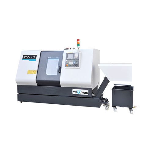 Токарный станок ЧПУ - KDCL-15 - Zhejiang KAIDA Machine Tool CO., LTD. - 2 оси / наклонная станина / A2-5